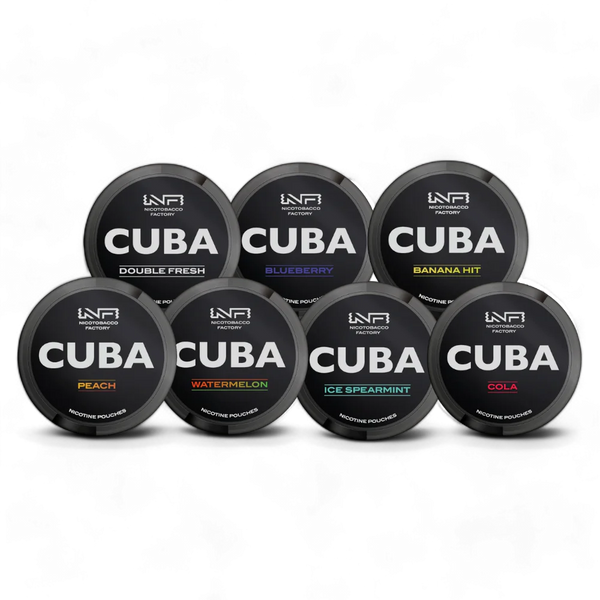 CUBA Black Nicotine Pouches