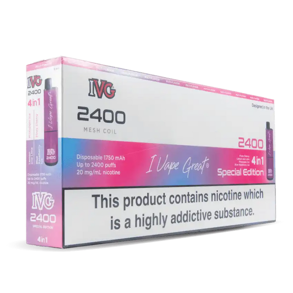 IVG 2400 Disposable Box of 5 ( 5 pcs in one box)